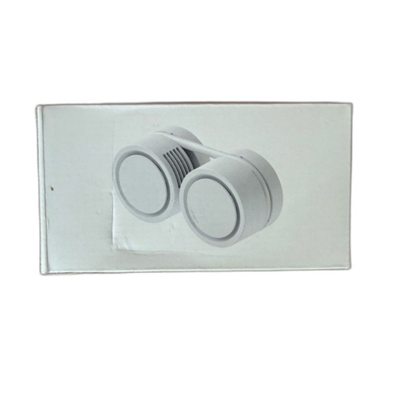 New Open Box Portable Neck Fan Hands Free Rechargeable Gray 3 Speeds - Picture 2 of 3